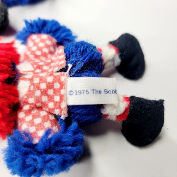 Raggedy Ann & Andy Doll 1975 VTG Christmas Yarn Ornaments The Bobbs Merrill Co - Picture 5 of 6